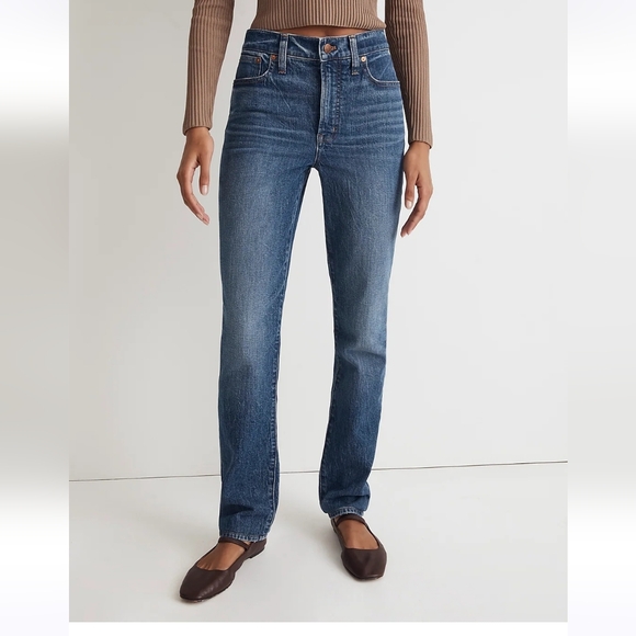 Madwell Perfect Vintage Jean in Decatur Wash size 30 tall - Picture 2 of 9